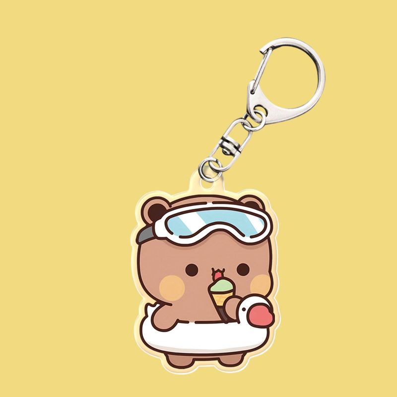 Bubududu Acrylic Keychain – Single