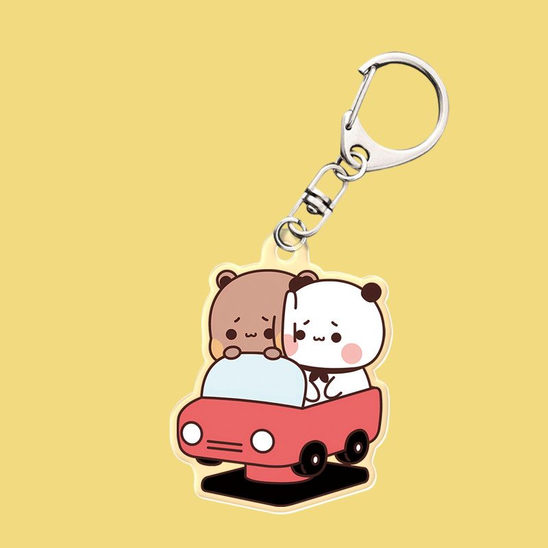 Bubududu Acrylic Keychain - Double Version | Cute Kawaii Bag Charm
