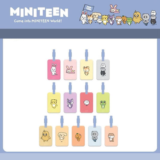 SEVENTEEN MiniTeen Sliding Card Holder Luggage Tag — K-POP Fan Accessory (Copy)