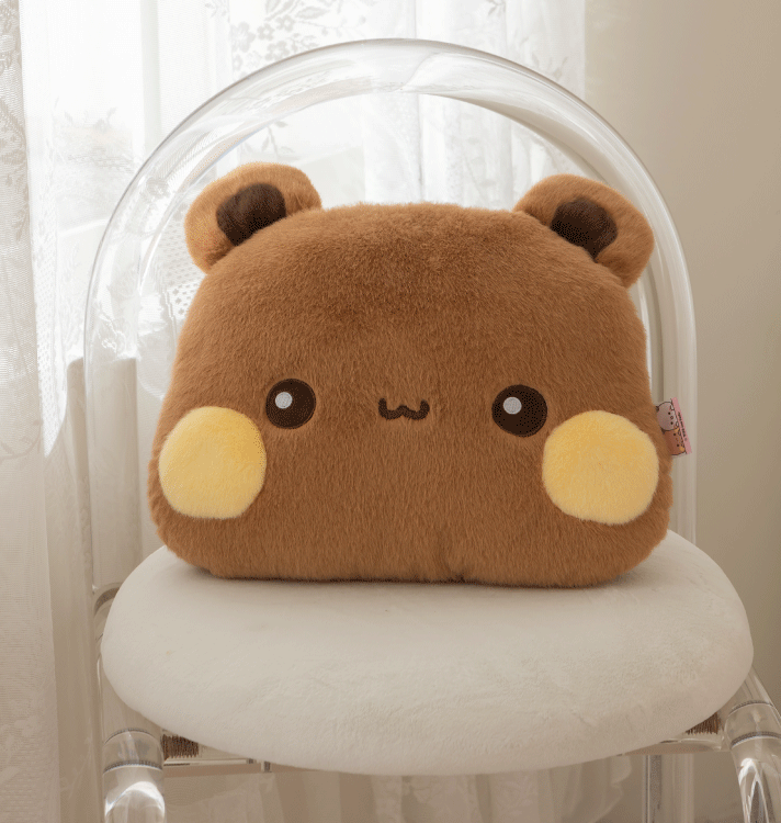 Authentic Bubududu Bear Plush Cushion | Kawaii Soft Pillow