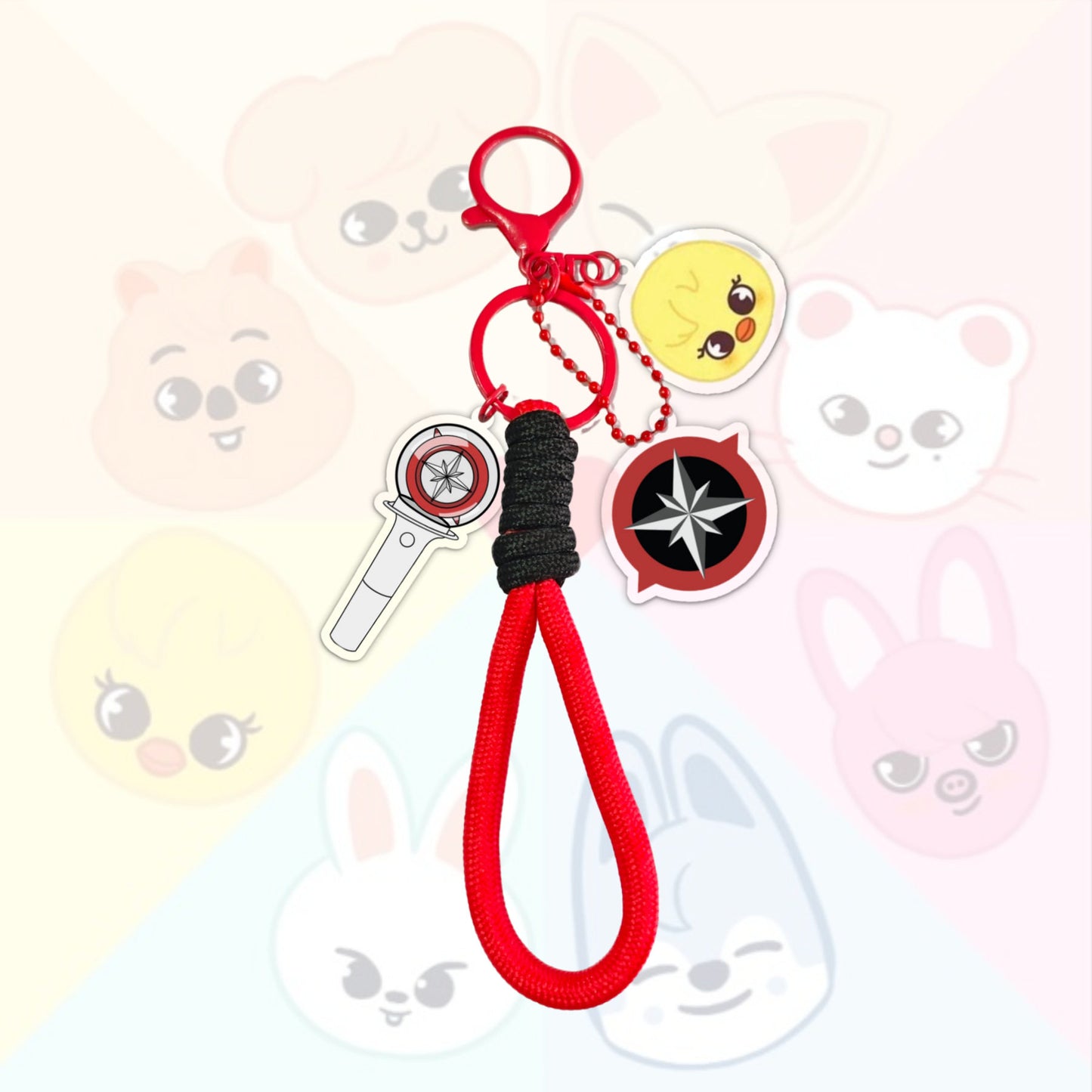 Stray Kids SKZOO Inspired Keychain Strap