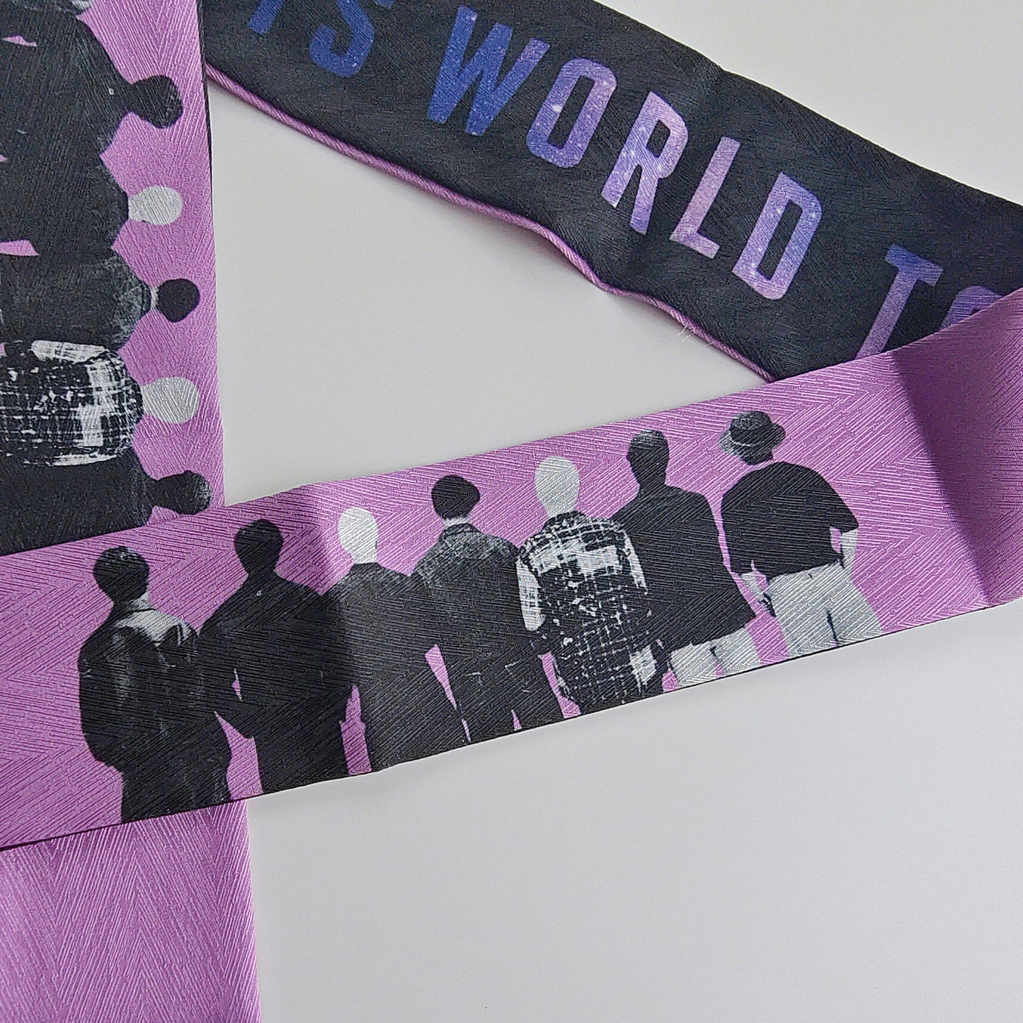 BTS Inspired Concert Scarf Ribbon