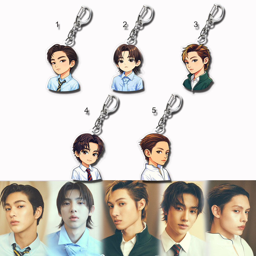CORTIS Fan Support Acrylic Keychain