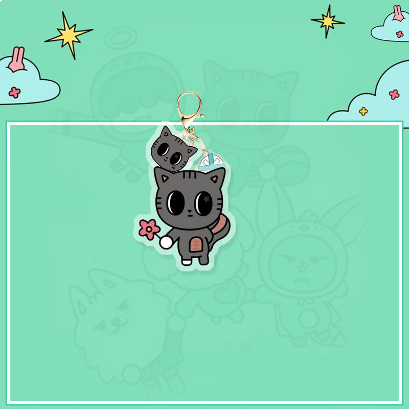 TXT Ppulbatu Acrylic Keychain — K-POP Fan Accessory