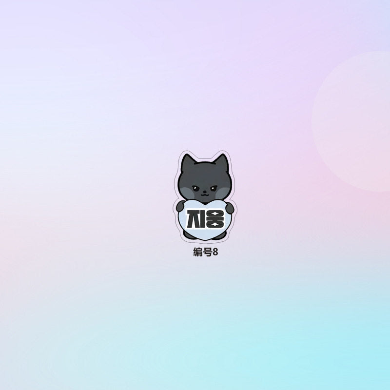 ZB1 Cartoon Pin Badge