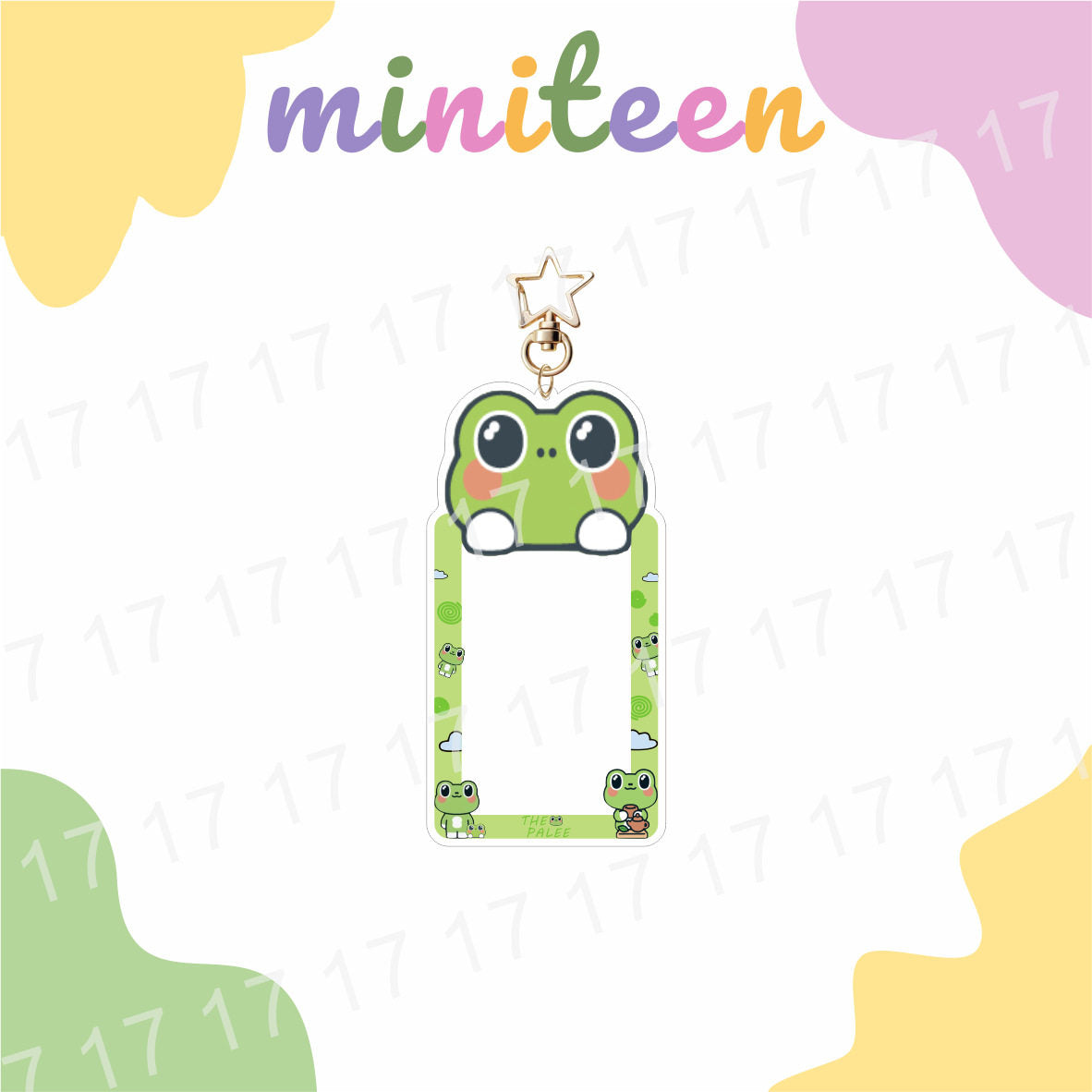 SEVENTEEN MiniTeen Photocard Frame Keychain