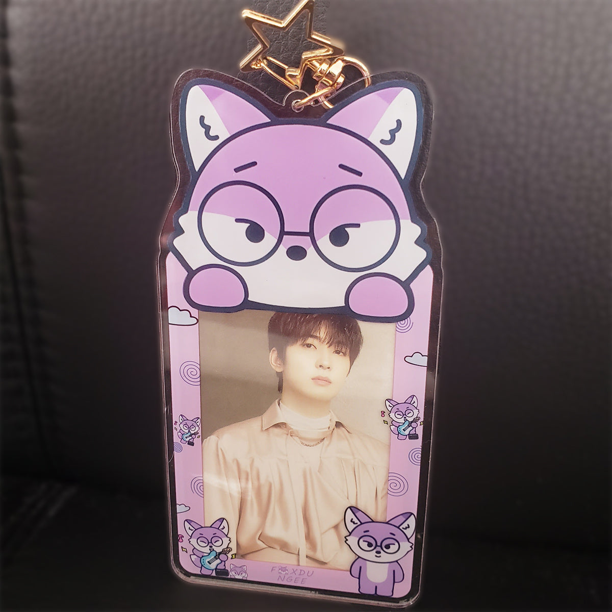 SEVENTEEN MiniTeen Photocard Frame Keychain