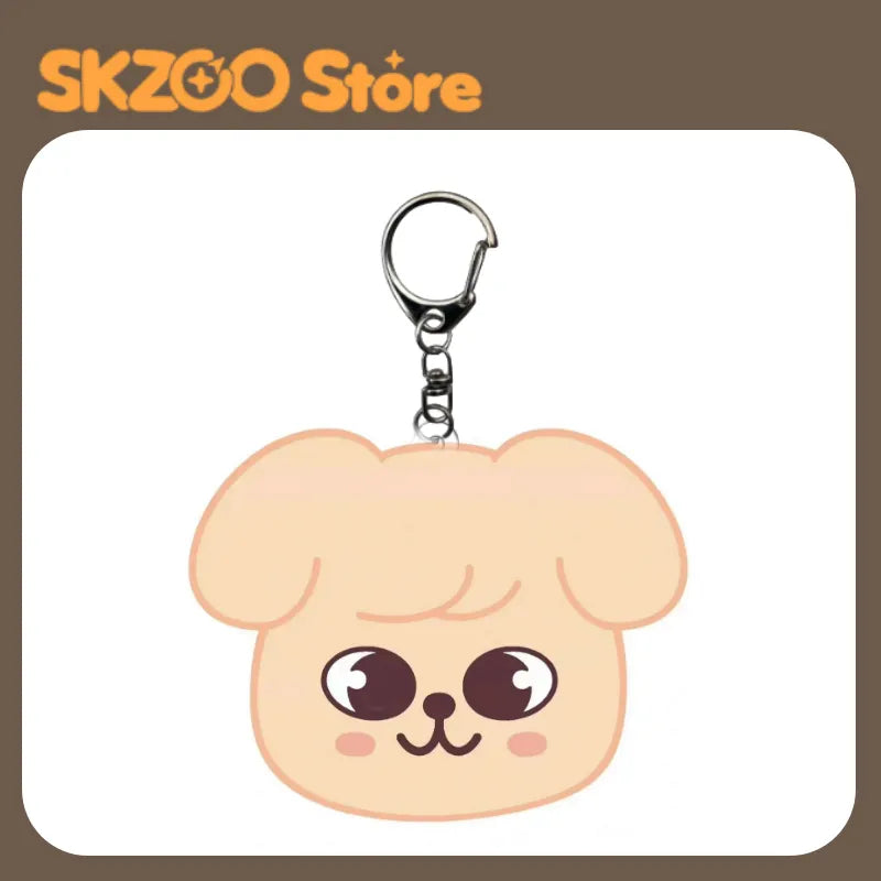 Stray Kids SKZOO Big Head Acrylic Keychain