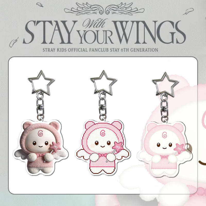 Stray Kids STAY Inspired Acrylic Keychain