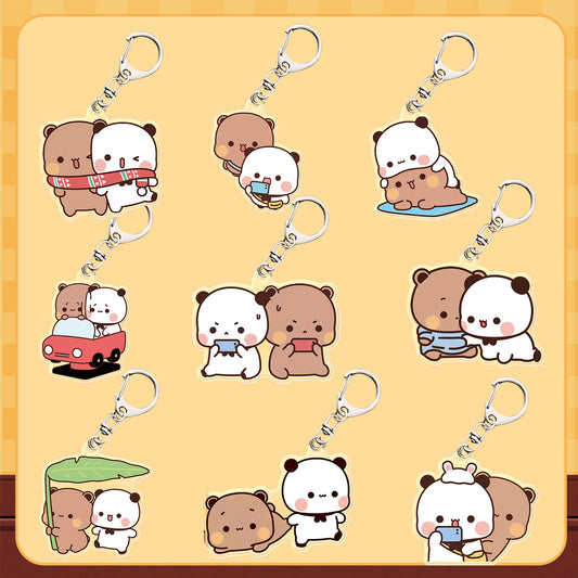 Bubududu Acrylic Keychain - Double Version | Cute Kawaii Bag Charm