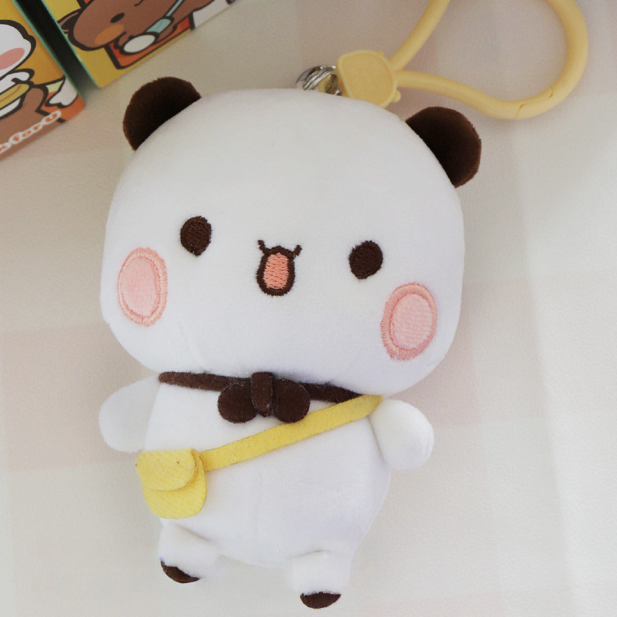 Bubududu Bear Plush Keychain