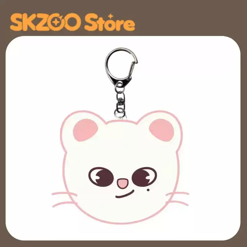 Stray Kids SKZOO Big Head Acrylic Keychain
