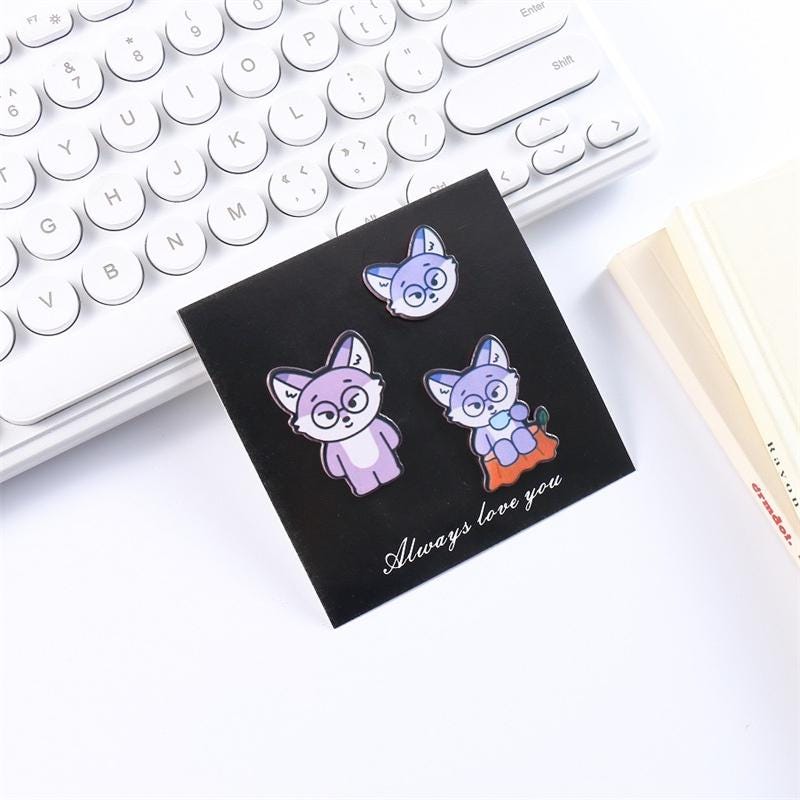 MINITEEN PVC Pins Set (3pcs) — SEVENTEEN K-POP Fan Pins