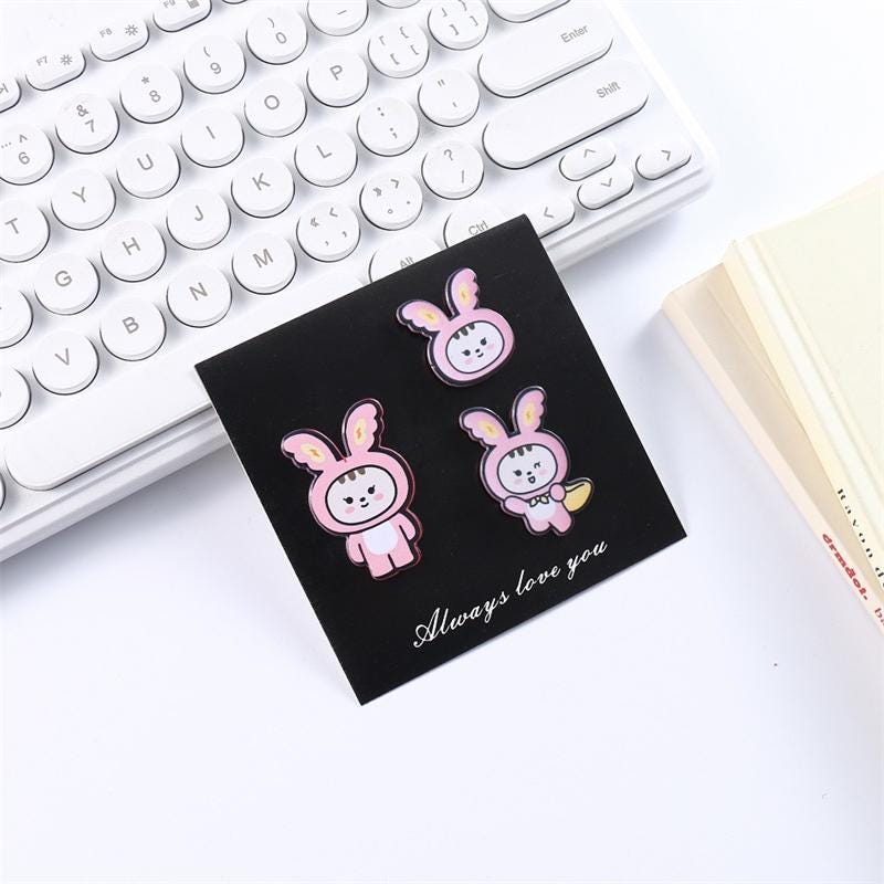 MINITEEN PVC Pins Set (3pcs) — SEVENTEEN K-POP Fan Pins