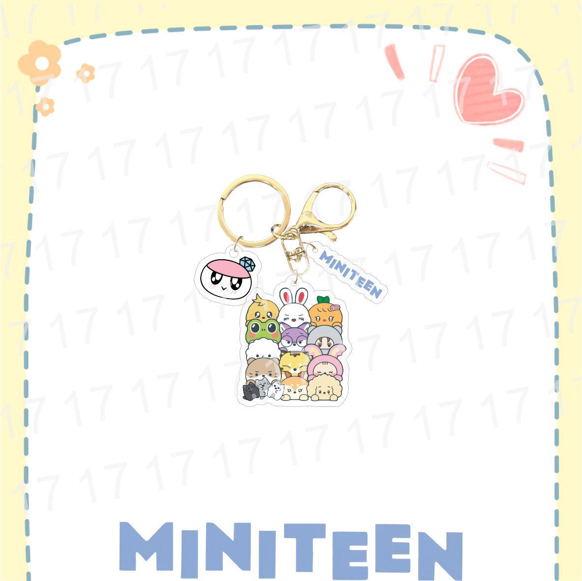 SEVENTEEN MiniTeen Acrylic Keychain