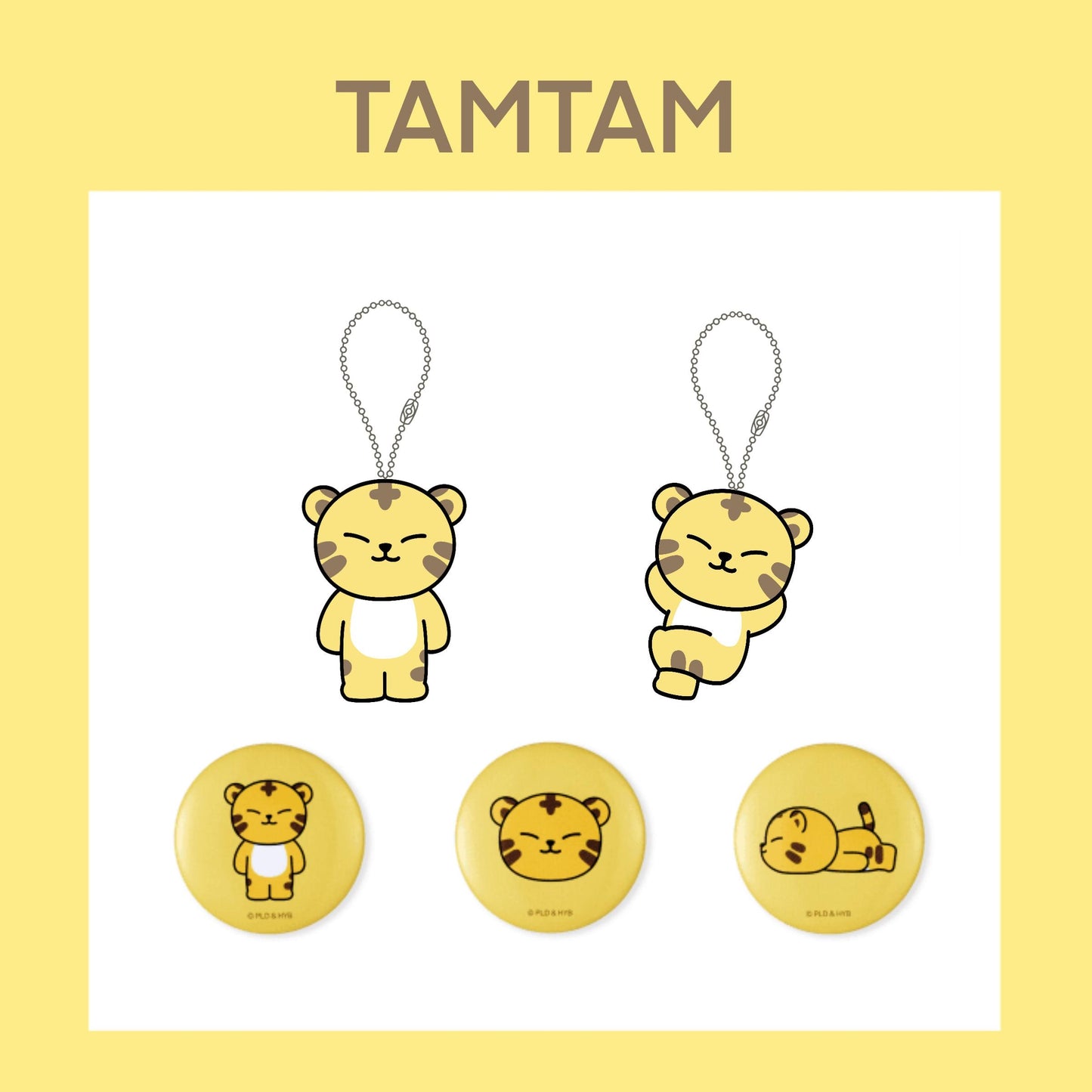 SEVENTEEN Cartoon Acrylic Set — 2 Keychains & 3 Badges Collection