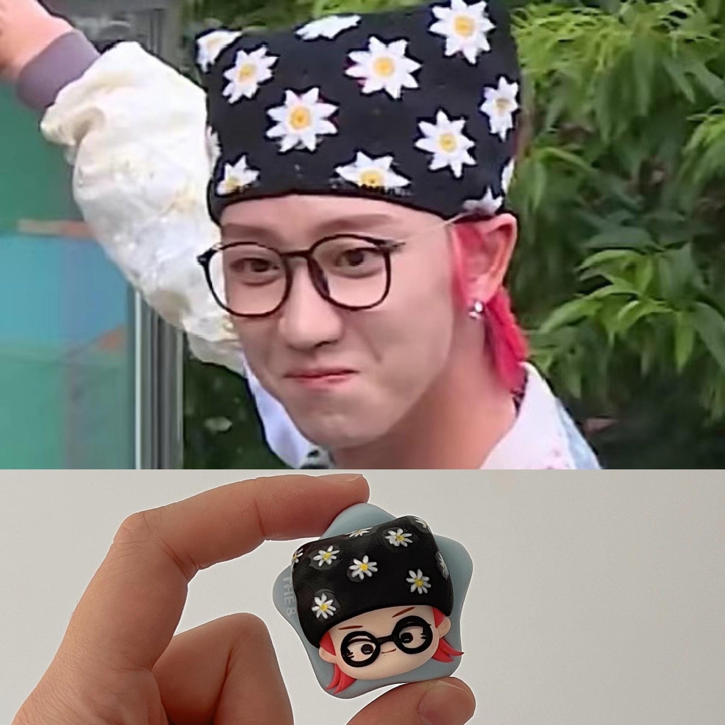 Handmade SEVENTEEN Clay Charm Keychain — Carat Fan Accessory