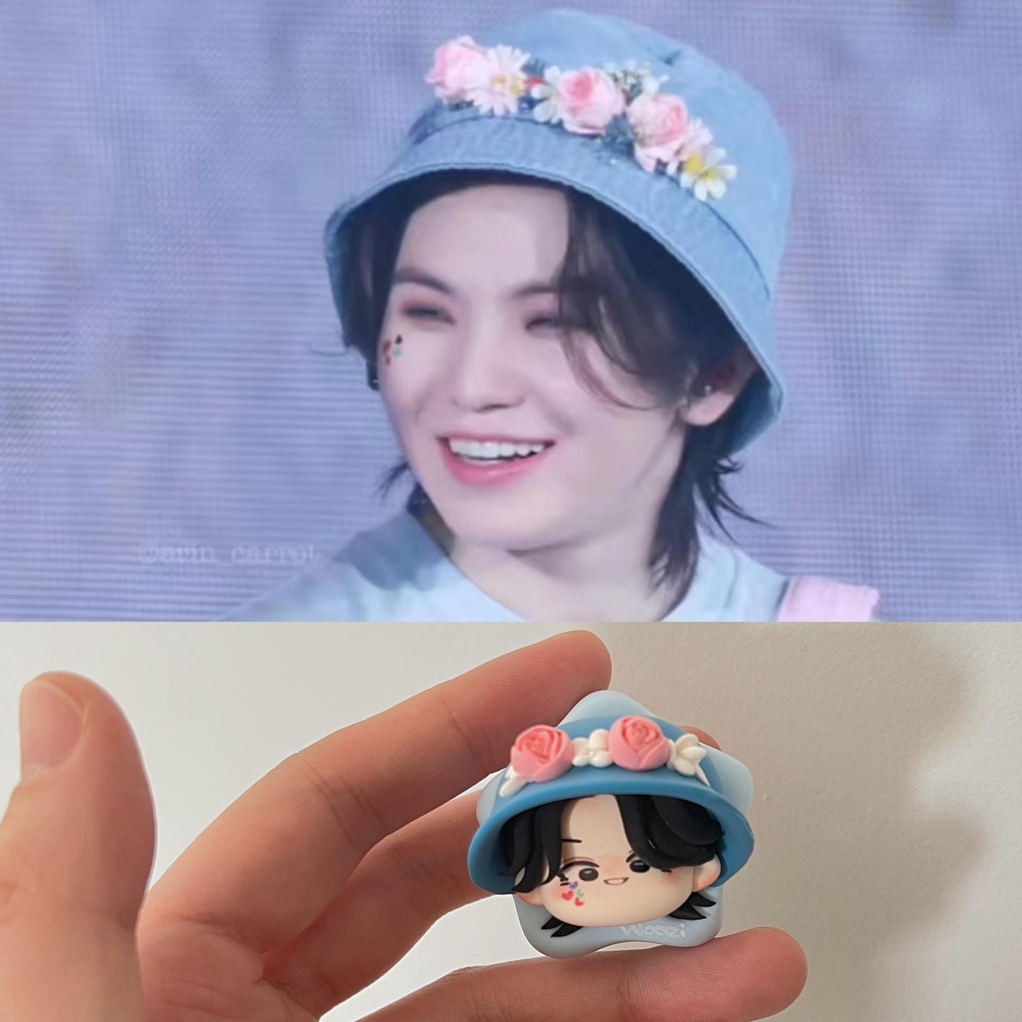 SEVENTEEN Clay Charm Keychain Handmade