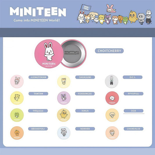 MiniTeen Enamel Pin — SEVENTEEN K-POP Cartoon Badge