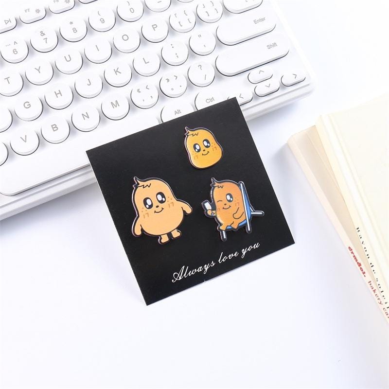 MINITEEN PVC Pins Set (3pcs) — SEVENTEEN K-POP Fan Pins