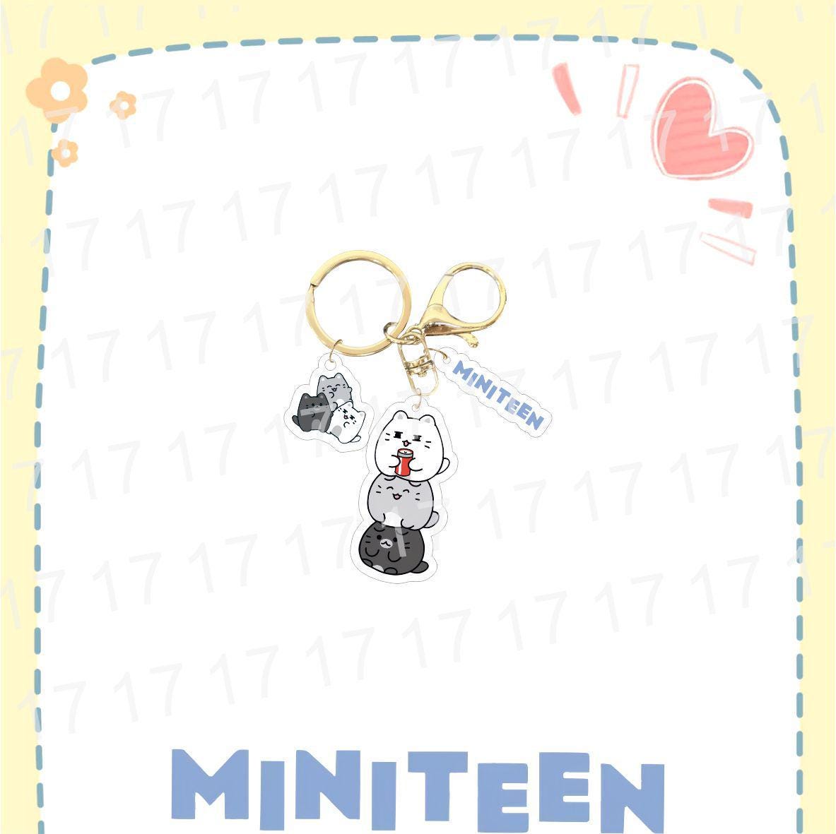 SEVENTEEN MiniTeen Acrylic Keychain