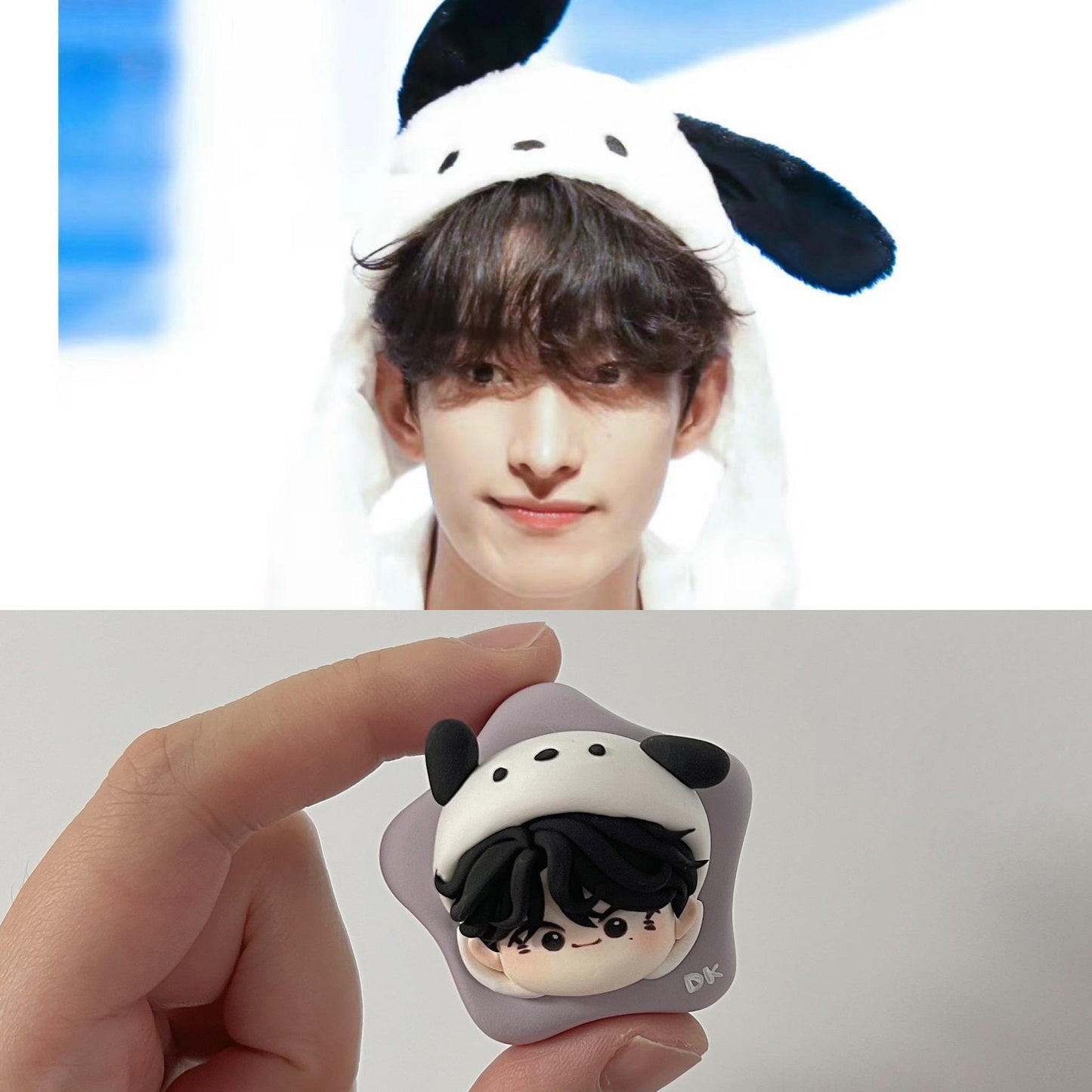 SEVENTEEN Clay Charm Keychain Handmade