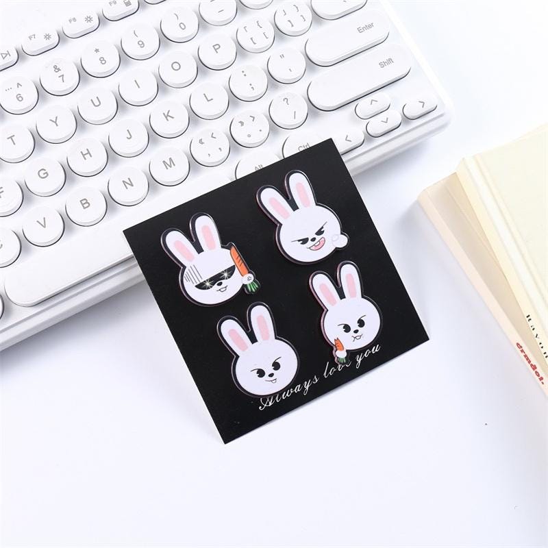 Stray Kids Skzoo PVC Pin Set — 3 Animal Character Badges