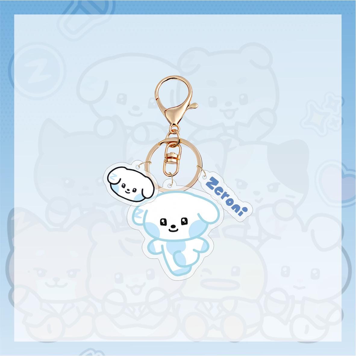 Zeroni Acrylic Keychain