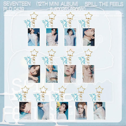 SEVENTEEN “Spill The Feels” Acrylic Keychain — CARAT Fan Gift