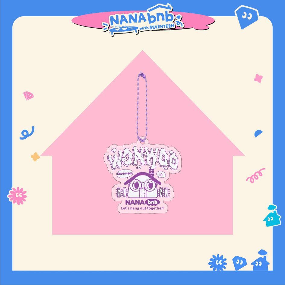 SEVENTEEN Nana BNB Acrylic Bead Keychain — Fan Accessory