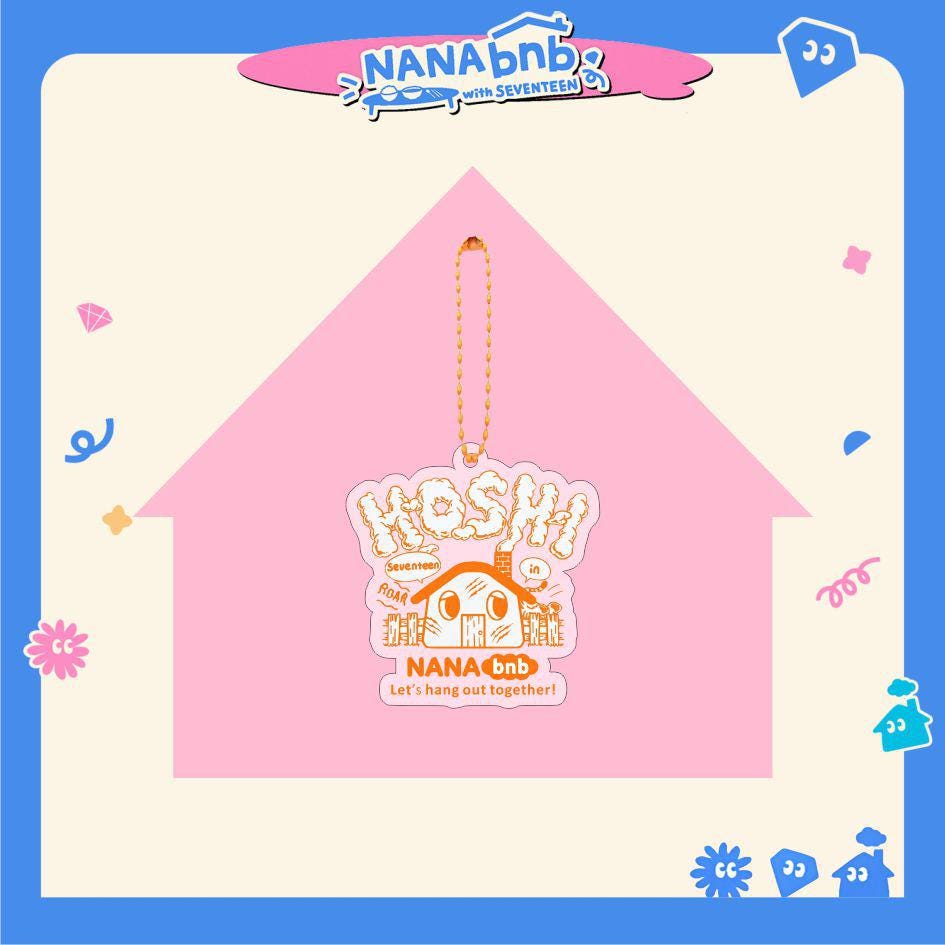SEVENTEEN Nana BNB Acrylic Bead Keychain — Fan Accessory