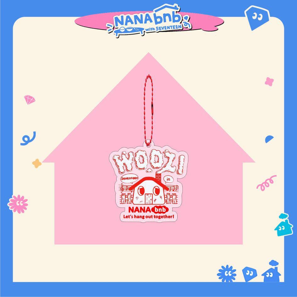 SEVENTEEN Nana BNB Acrylic Bead Keychain — Fan Accessory