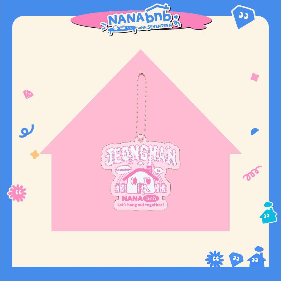 SEVENTEEN Nana BNB Acrylic Bead Keychain — Fan Accessory