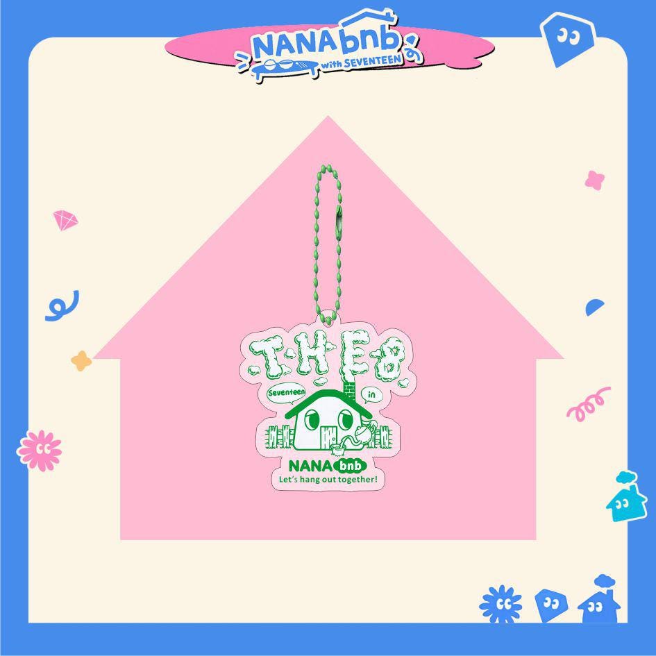 SEVENTEEN Nana BNB Acrylic Bead Keychain — Fan Accessory