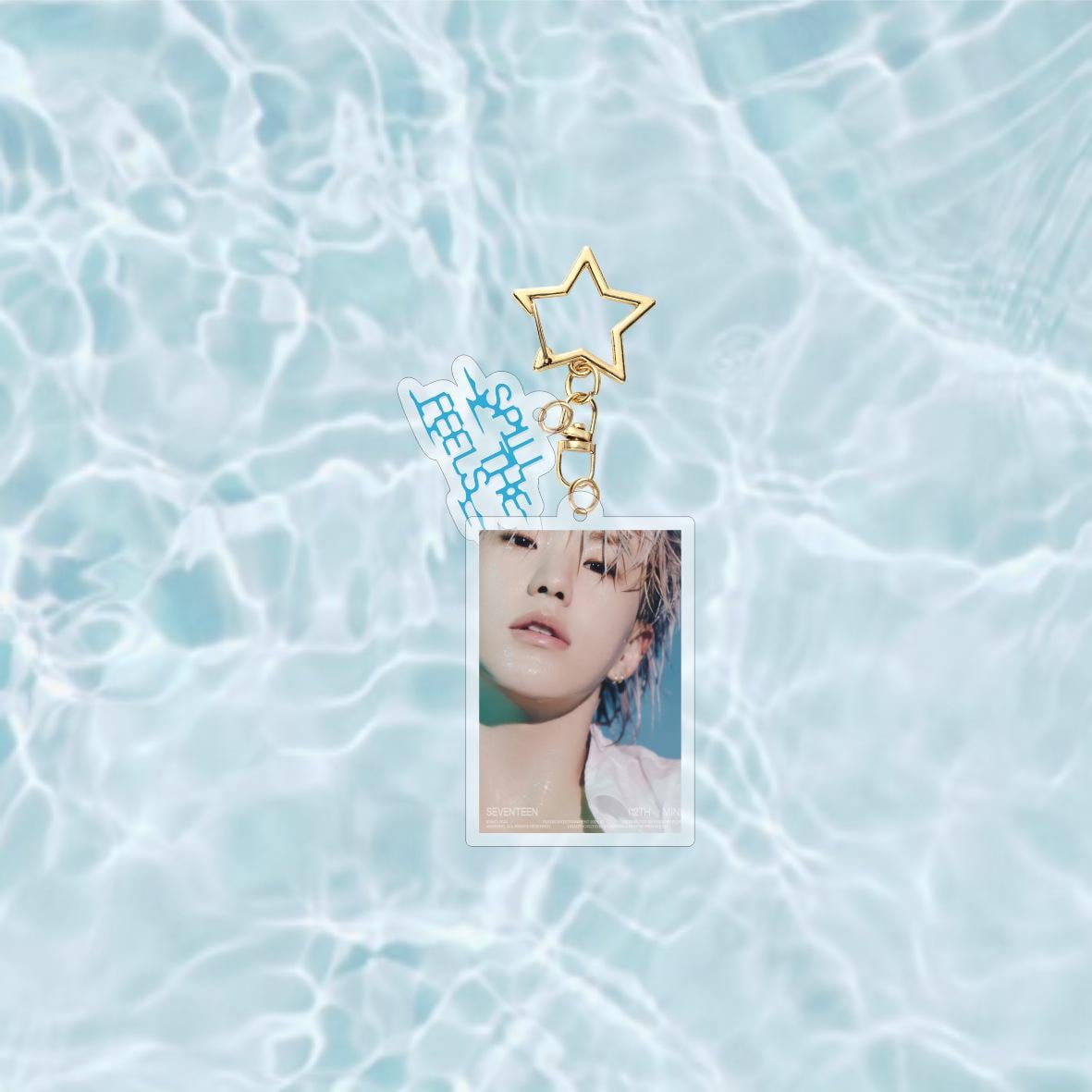 SEVENTEEN “Spill The Feels” Acrylic Keychain — CARAT Fan Gift