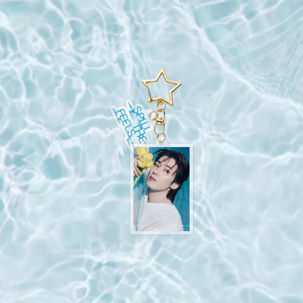 SEVENTEEN “Spill The Feels” Acrylic Keychain — CARAT Fan Gift