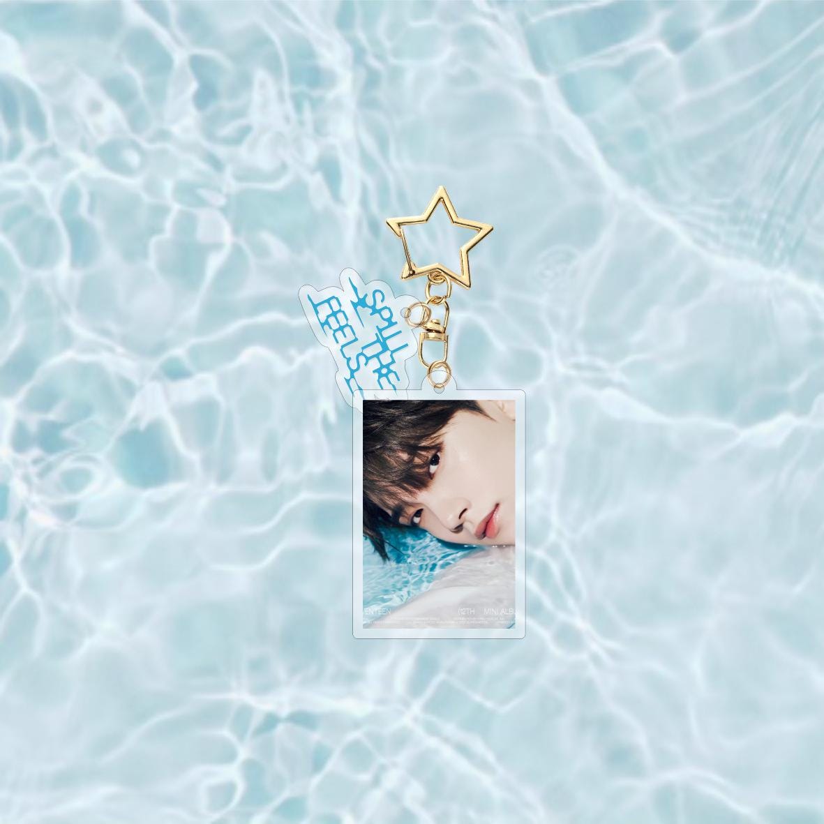 SEVENTEEN “Spill The Feels” Acrylic Keychain — CARAT Fan Gift