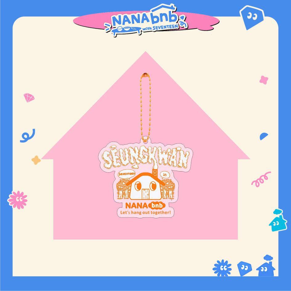 SEVENTEEN Nana BNB Acrylic Bead Keychain — Fan Accessory