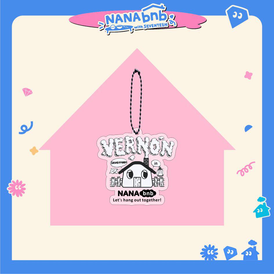 SEVENTEEN Nana BNB Acrylic Bead Keychain — Fan Accessory