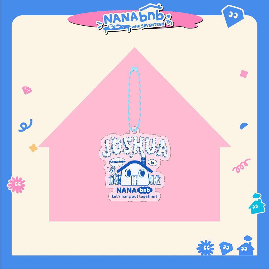 SEVENTEEN Nana BNB Acrylic Bead Keychain — Fan Accessory