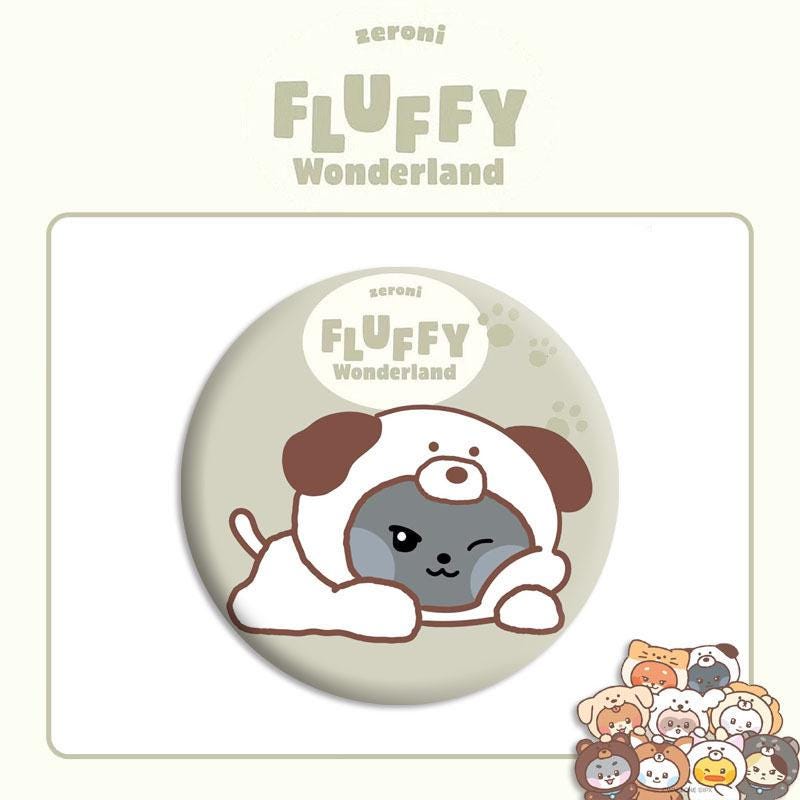 Zeroni Fluffy Wonderland Acrylic Pin