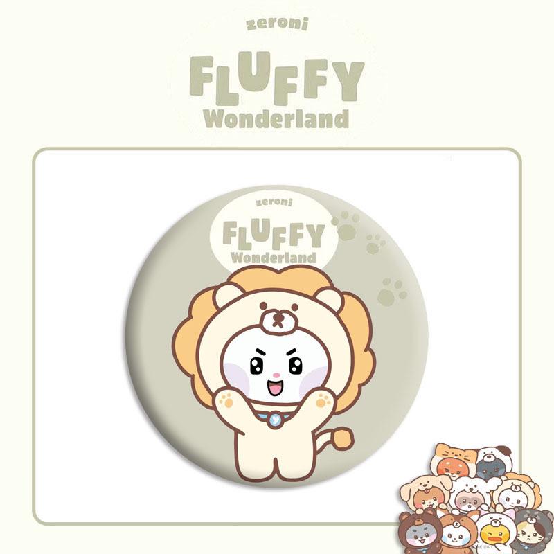 Zeroni Fluffy Wonderland Acrylic Pin