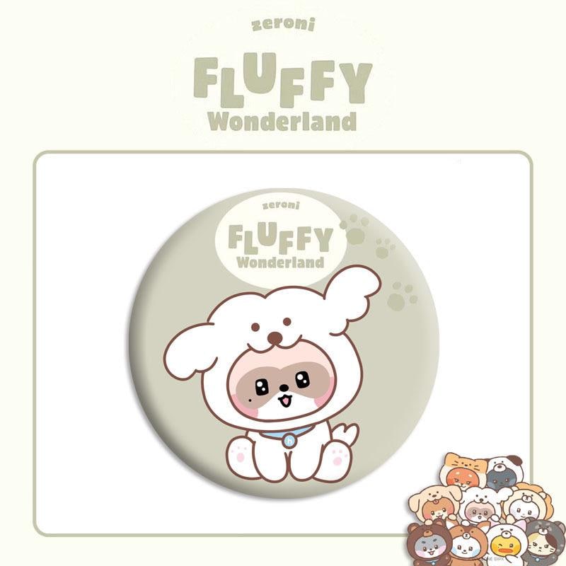 Zeroni Fluffy Wonderland Acrylic Pin