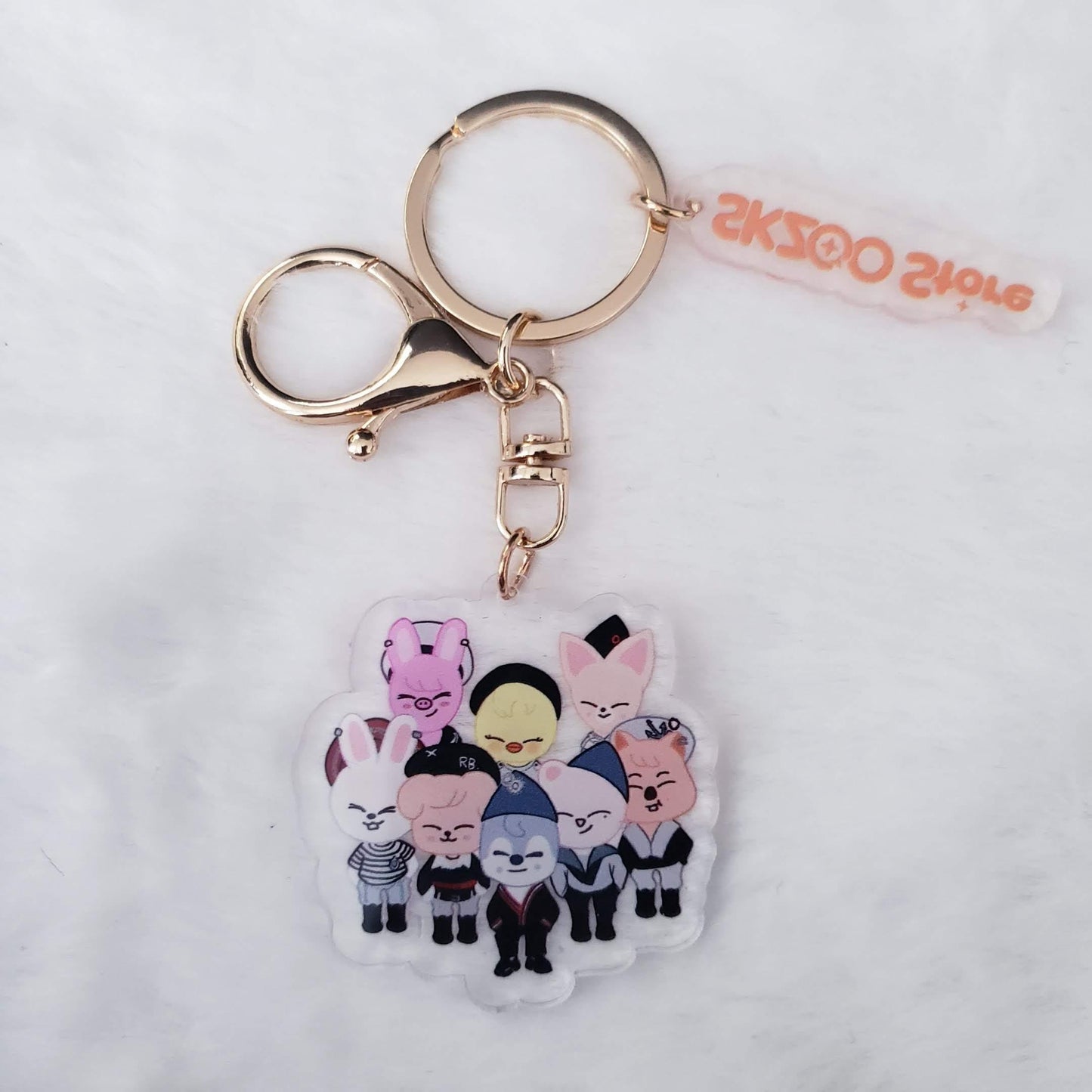 Stray Kids Skzoo Double-Sided Acrylic Keychain