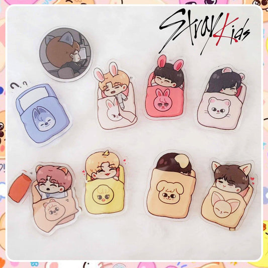 Stray Kids Cartoon Acrylic Pin