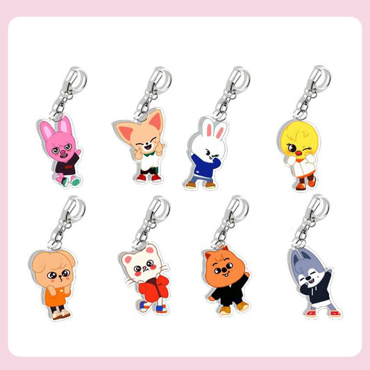 Stray Kids SKZOO Acrylic Keychain