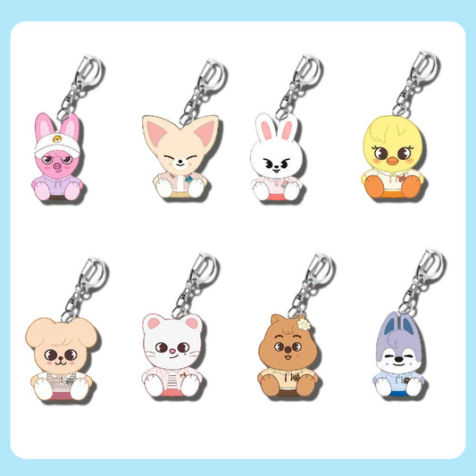 Stray Kids SKZOO Sitting Acrylic Keychain