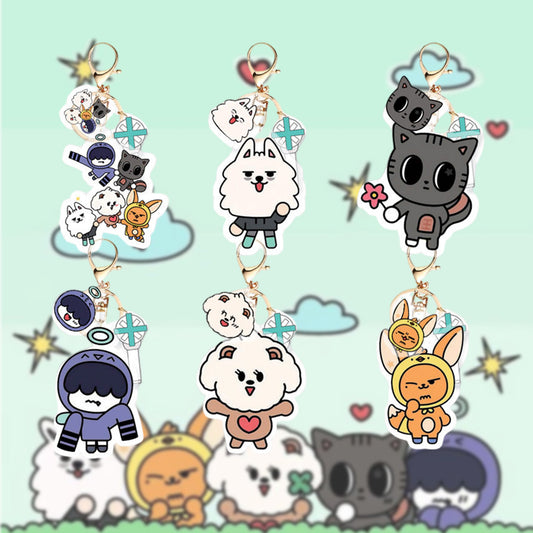 TXT Ppulbatu Acrylic Keychain — K-POP Fan Accessory