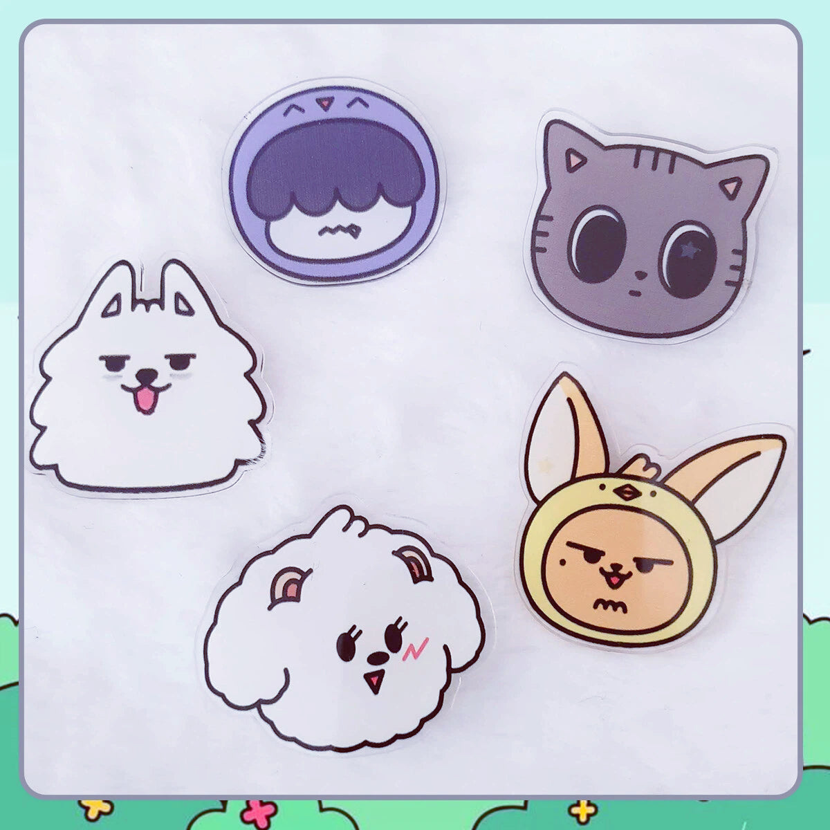 TXT PPULBATU Acrylic Pin